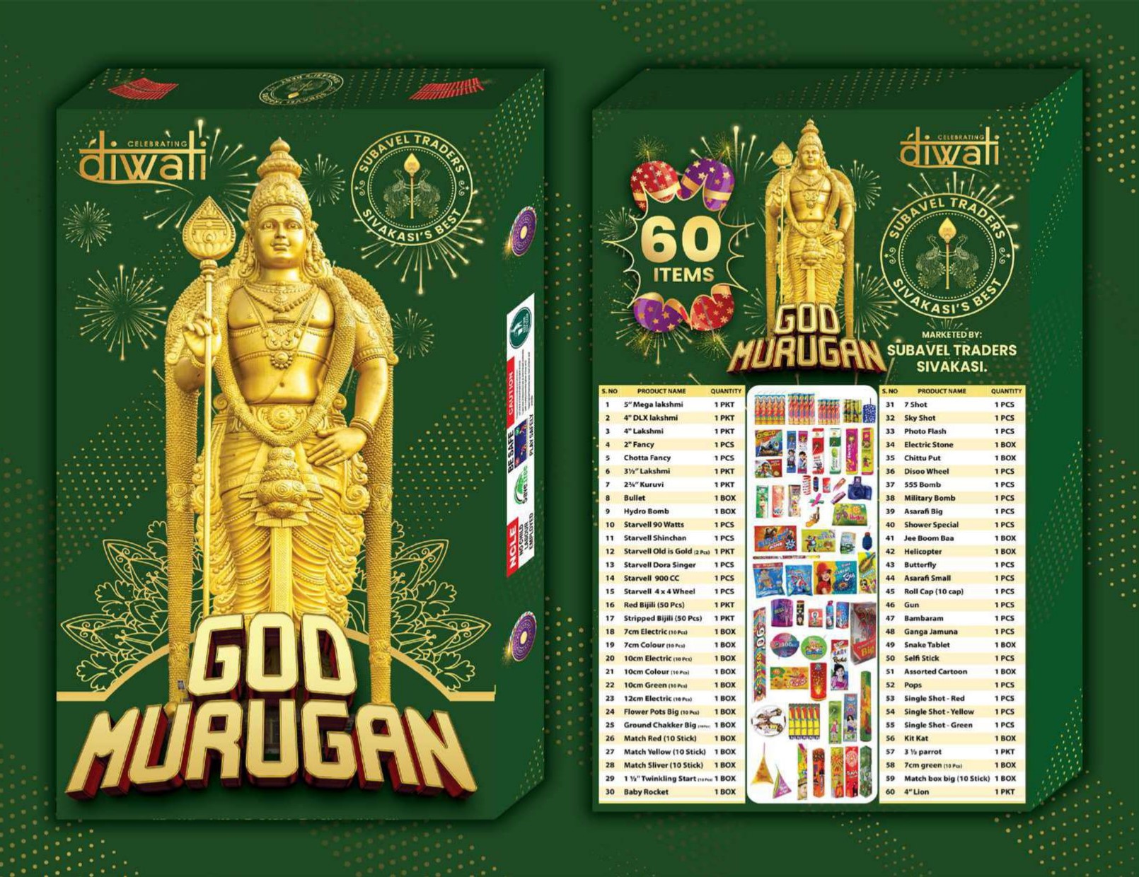 GIFT BOX (60 ITEM)